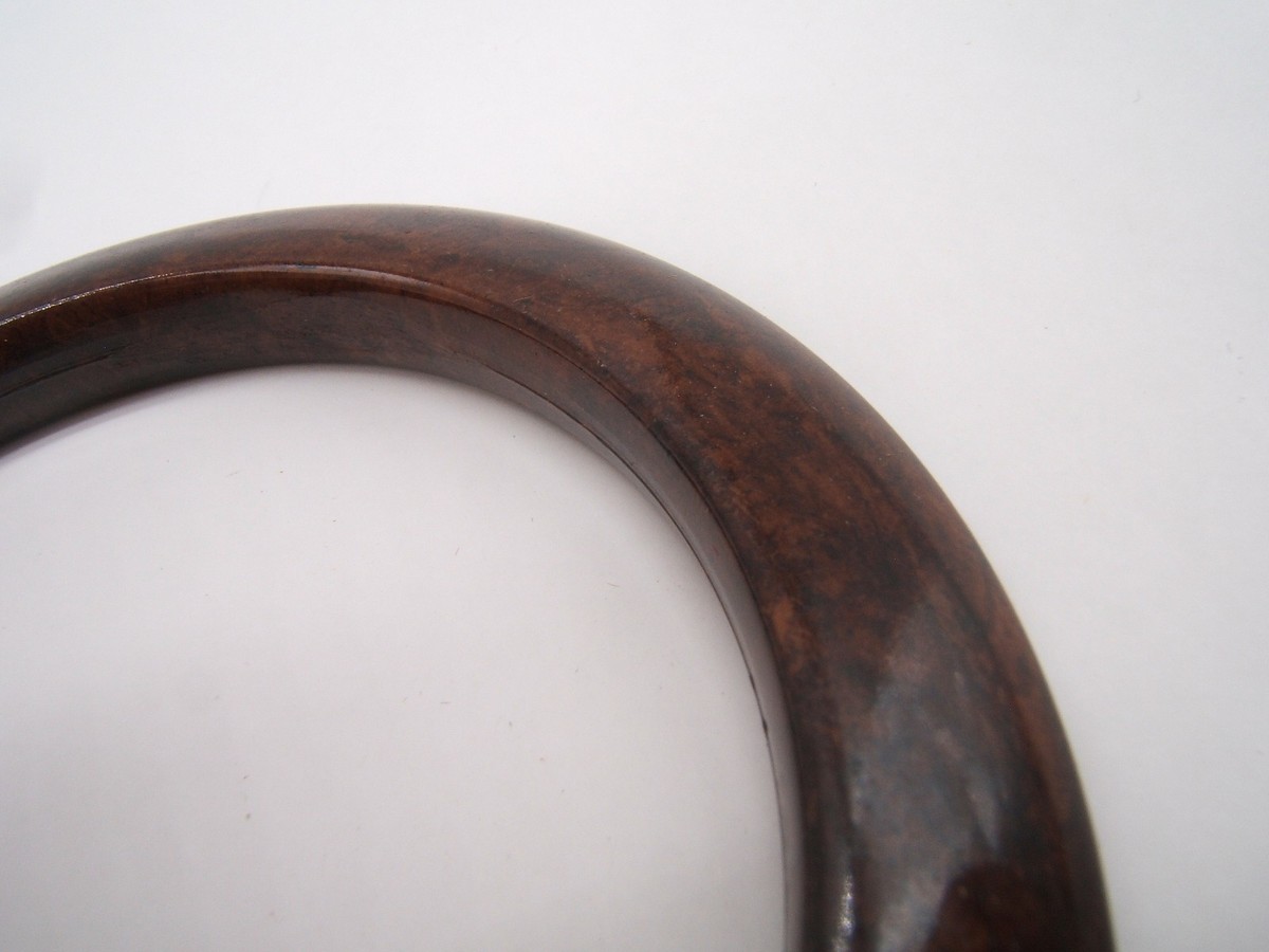 3 BANGLE BRACELETS PLASTIC WITH A MARBLEIZED FINISH MWT View 5