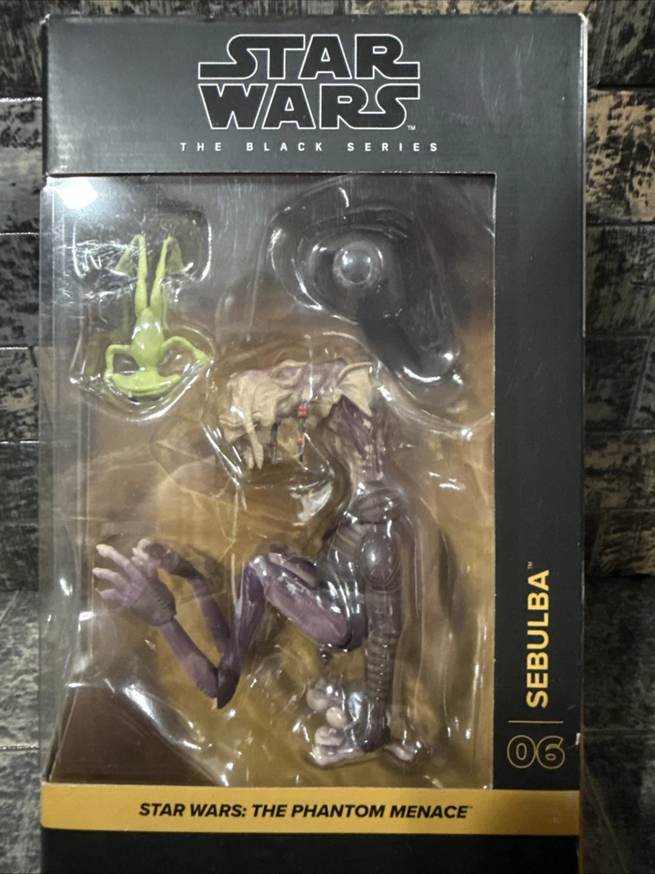 Figura Hasbro Star Wars Black Series Sebulba Phantom Menace Foto 4 de 4