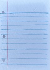 Papier carnet aquarelle ACEO prêt pour citation personnalisée art card