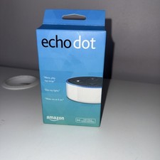 Amazon Echo Dot (2nd Generation) -  - Smart Assistant - White -never used