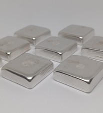 Bleifreier Zinn / Zinn Legierung Barren 100g ±5% Herstellerqualität Guss Metall Schmuck