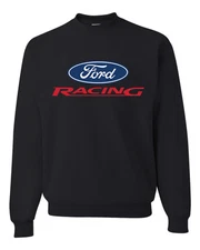 Ford Motor Co Auto Racing Classic Logo Crewneck Sweatshirt