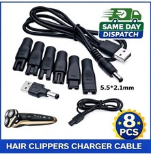 🔌 5V USB Power Cord Charger – Universal Hair Clipper Replacement Cable Keep you