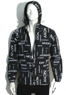 Givenchy Full Zipper Thin Material Men Sport Windbreaker Size