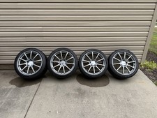 Advan Racing RS Wheels With AD09 Tires For Porsche 5x130 - Set Of 4