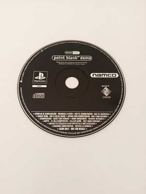 Sony Playstation 1 PS1 - Point Blank DEMO Only CD Good Condition