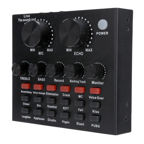 Live Sound Card Voice Changer BT Support Mobile Phone Computer Headset Using FY - Afbeelding 4 van 14