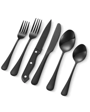 48-Piece Silverware Set Stainless Steel Cutlery Flatware Utensil Kitchen for 8