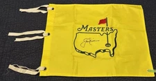 Jack Nicklaus Autographed Masters Golf Flag