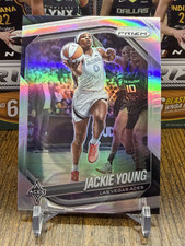 2025 Panini Prizm WNBA Jackie Young Silver #23 LV Aces