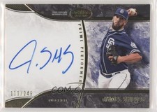 2016 Topps Tier One Prime Performers 111/249 James Shields #PP-JSH Auto w3x