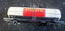 HO Scale Atlantic Single Dome Tank Car #56555 by AHM (LC4000)