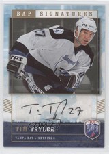 2006-07 Upper Deck Be a Player Signatures Tim Taylor #TT Auto 0b6