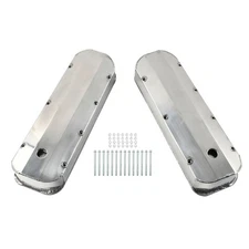 For 1966-2000 Big Block Chevy BBC 396 427 454 Polished Fabricated Valve Covers