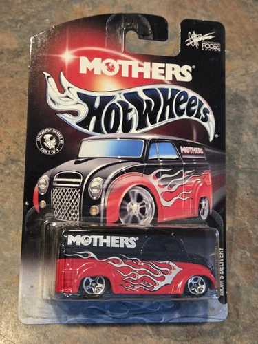 Vintage Hot Wheels Mothers Wax Mom's Delivery Dairy Delivery w/ Protector Case