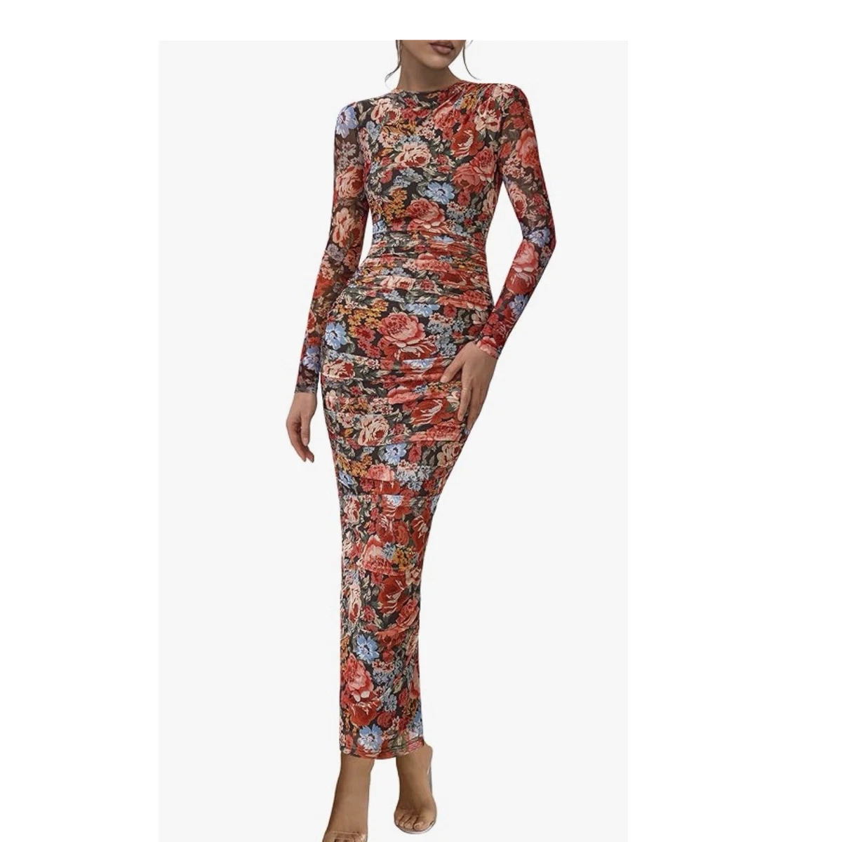 Long Sleeve Maxi Dresses for Women for Sale - eBay
