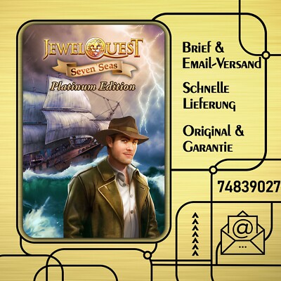 Jewel Quest 7 - Seven Seas - Platinum Edition - PC / Windows - Blitzversand