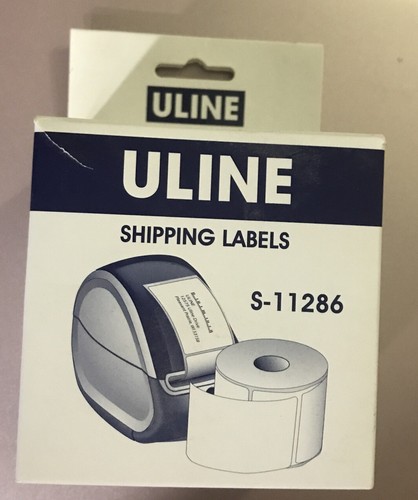 ULINE S-11286 Shipping Labels 1 Roll 220Labels 2 1/8x4"