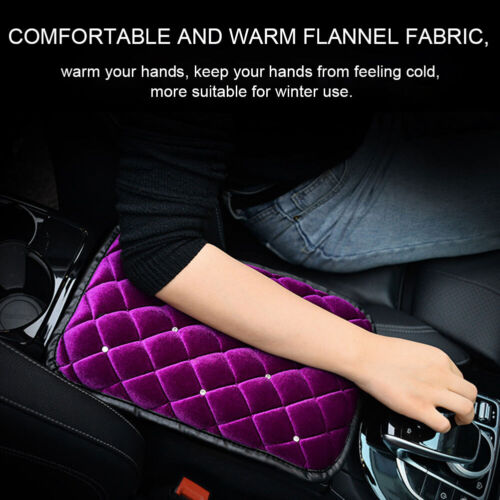 Women Bling Diamond Car Interior Accessories SUV Center Console Cover Decoration