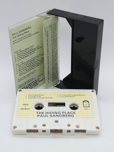 Paul Sandberg: The Hiding Place Cassette Tape~1978 Manna Records USA~ FREE P&P - Picture 4 of 5