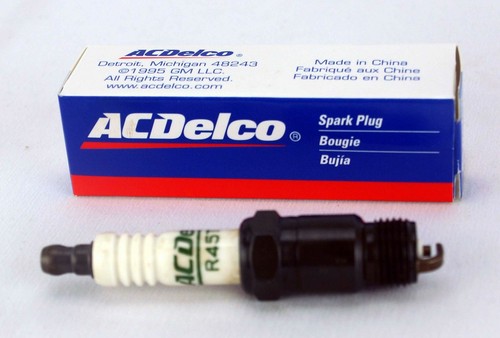 Set of 8 Genuine OEM ACDelco R45TS Conventional Spark Plug GM 19157995 19354415 - Picture 9 of 9