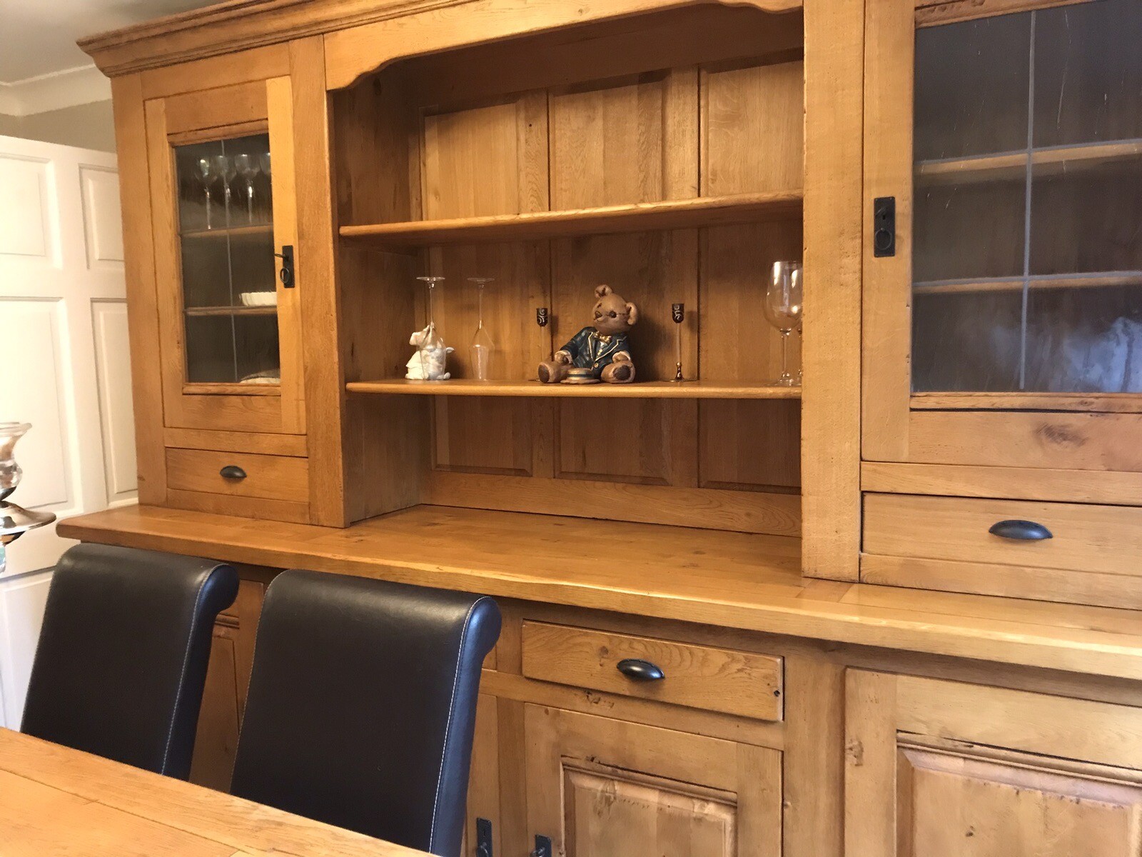 Solid Oak Welsh Dresser eBay