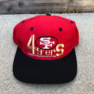 Vintage 90s ANNCO San Francisco 49ers Snapback Hat Team NFL Retro