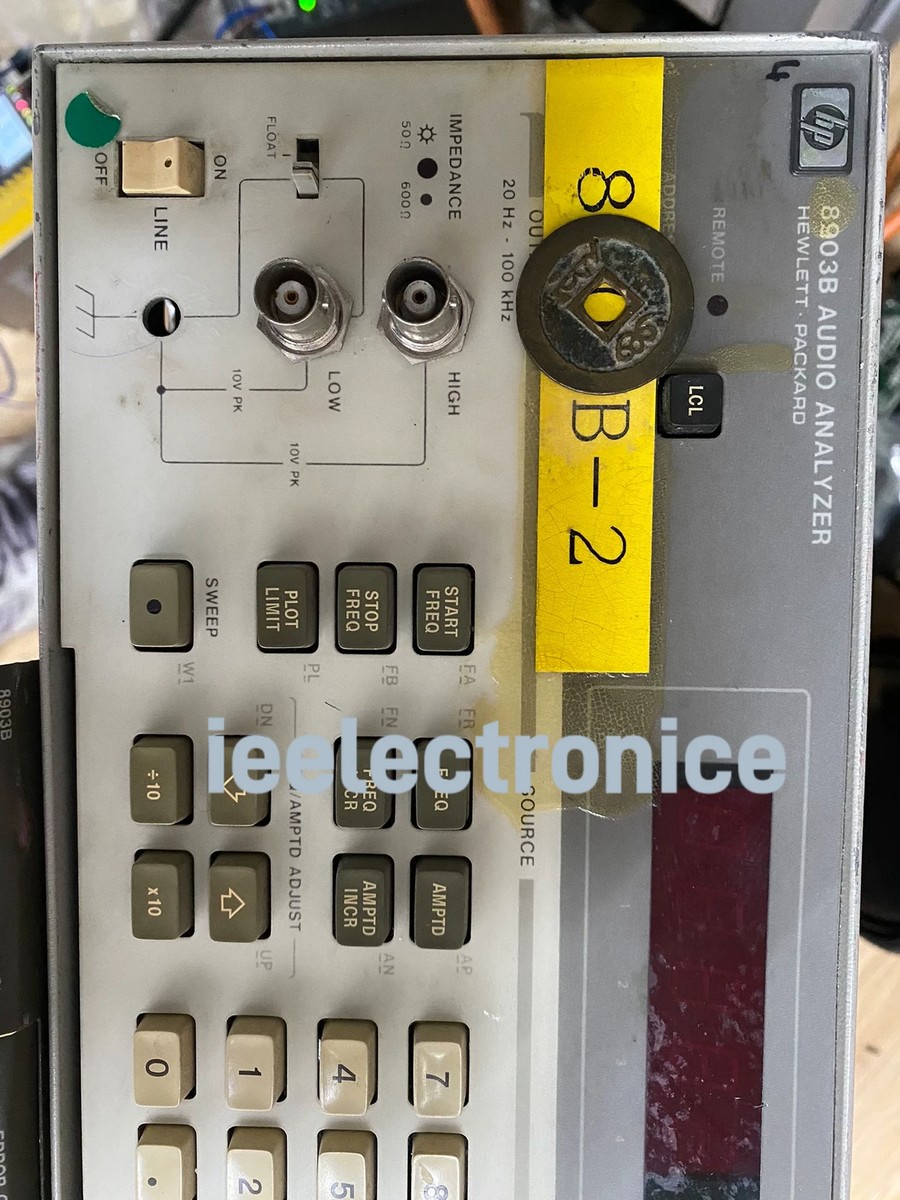 XMS 様用　hp 8903B 測定器　ヒューレットパッカード　未確認 XMS 様用 hp 8903B 測定器 ヒューレットパッカード 未確認 XMS 様用hp