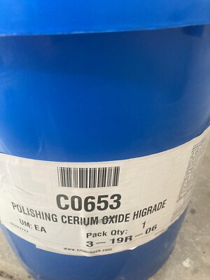 1/2 LB - CRL CERIUM OXIDE - High Grade Glass Polishing Compound
