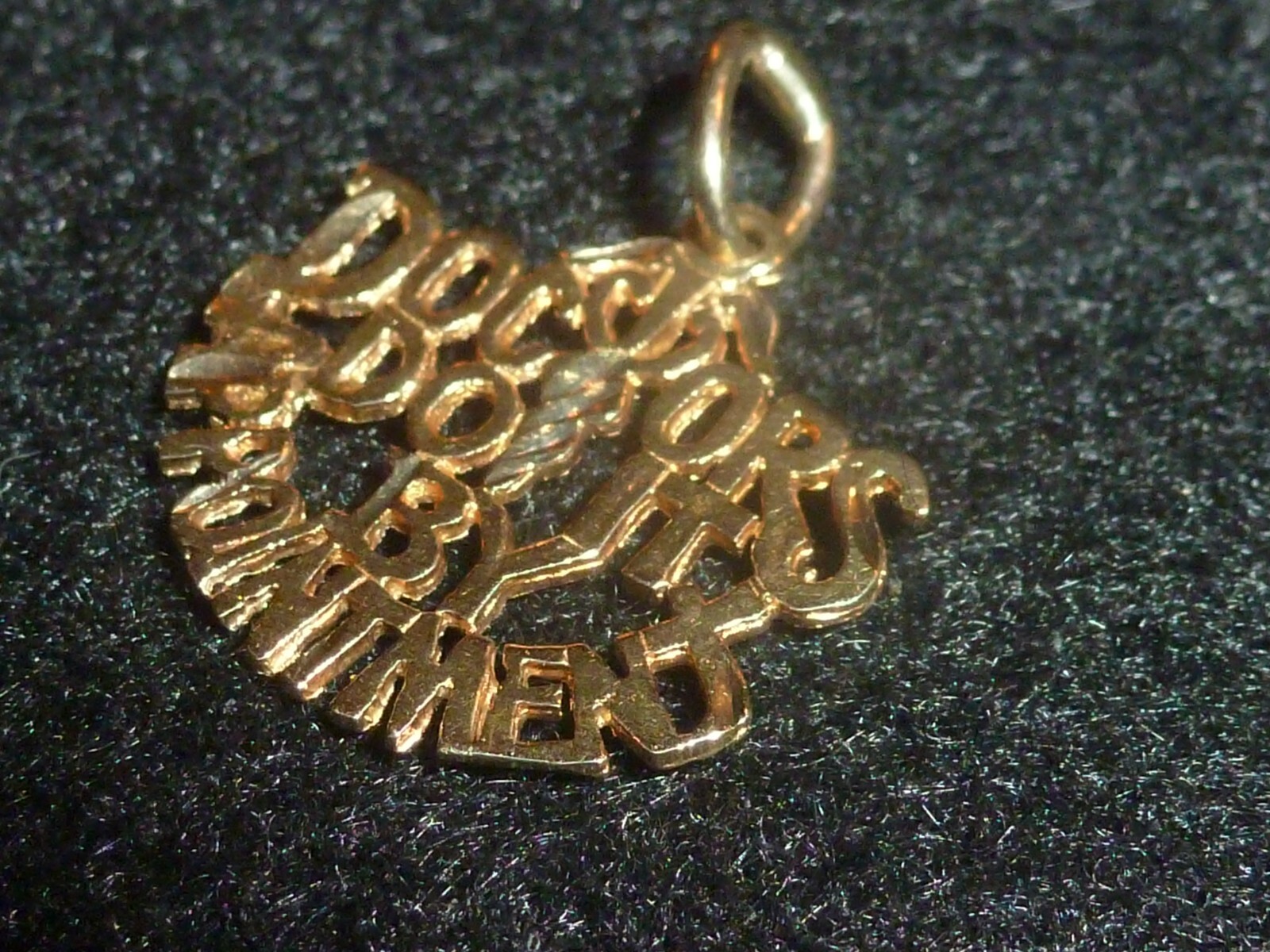 14K SOLID YELLOW GOLD "DOCTORS DO IT BY APPOITMEN… - image 4
