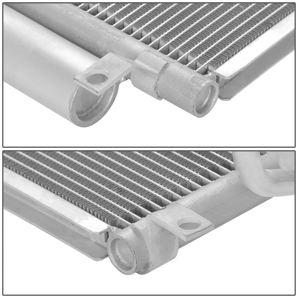 For 2013-2016 Hyundai Genesis Coupe 3.8L Factory Style Aluminum A/C Condenser - Image 3 of 4