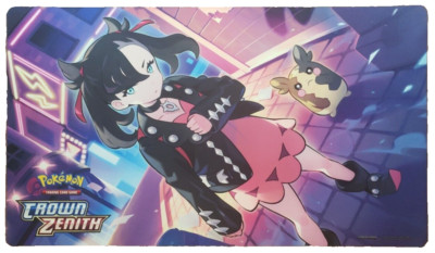 POKEMON CROWN ZENITH MARNIE & MORPEKO PLAY MAT ~ OFFICIAL TCG ~ BRAND NEW