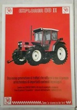 TRATTORE SAME EXPLORER 80 II Prospekt brochure dépliant opuscolo concessionaria
