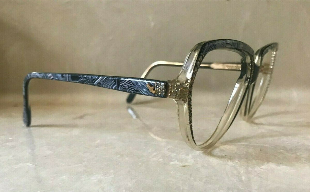 VINTAGE TORRENTE EYEGLASSES UNIQUE NEW FRAME WITH SMALL STONES