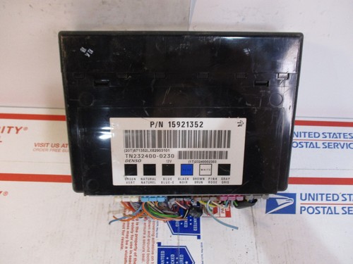 ✅ 2006 ACADIA BODY CONTROL MODULE BCU BCM OEM COMPUTER BOX TESTED 15921352 - Picture 5 of 14