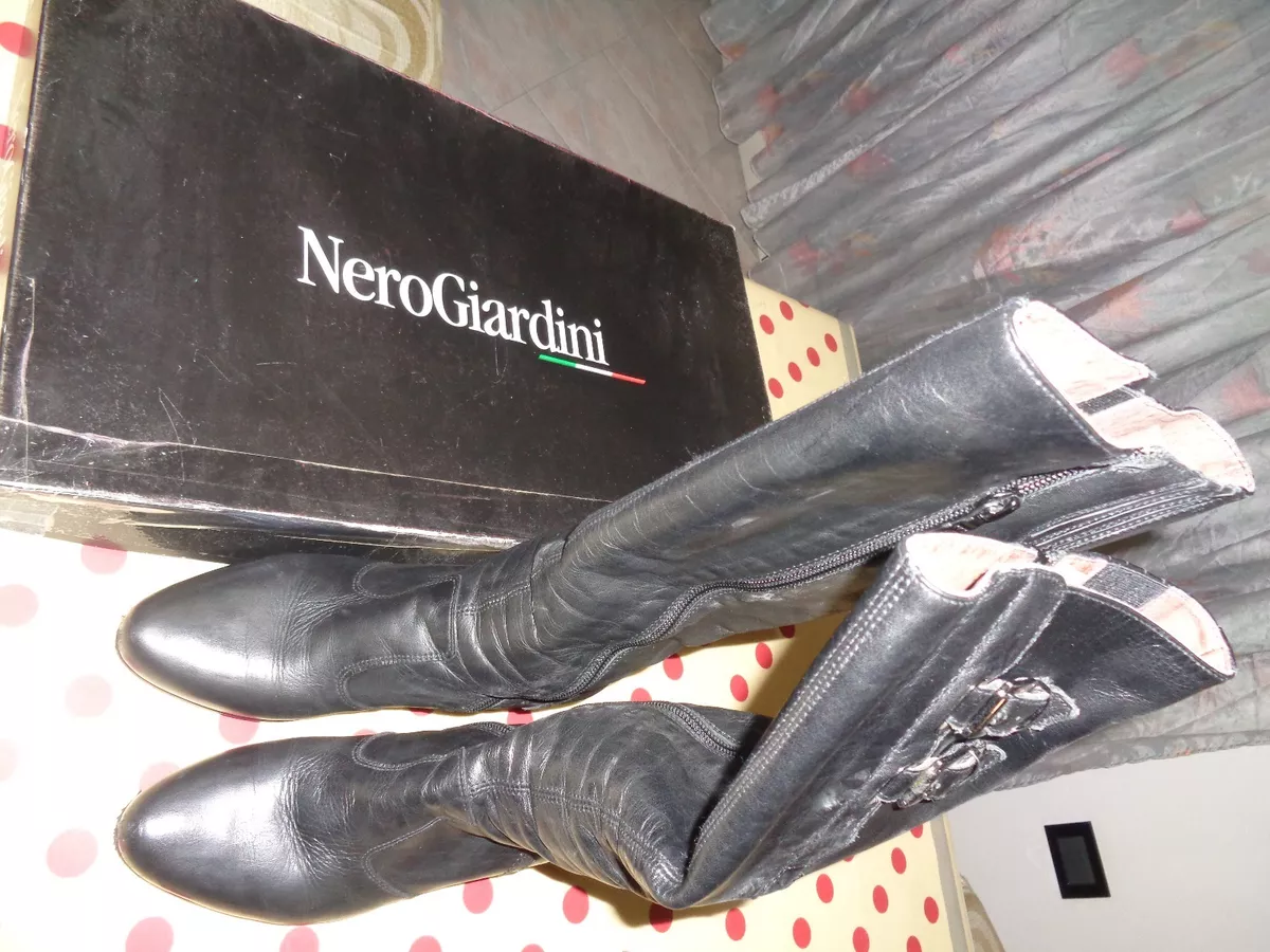 Ebay stivali store nero giardini