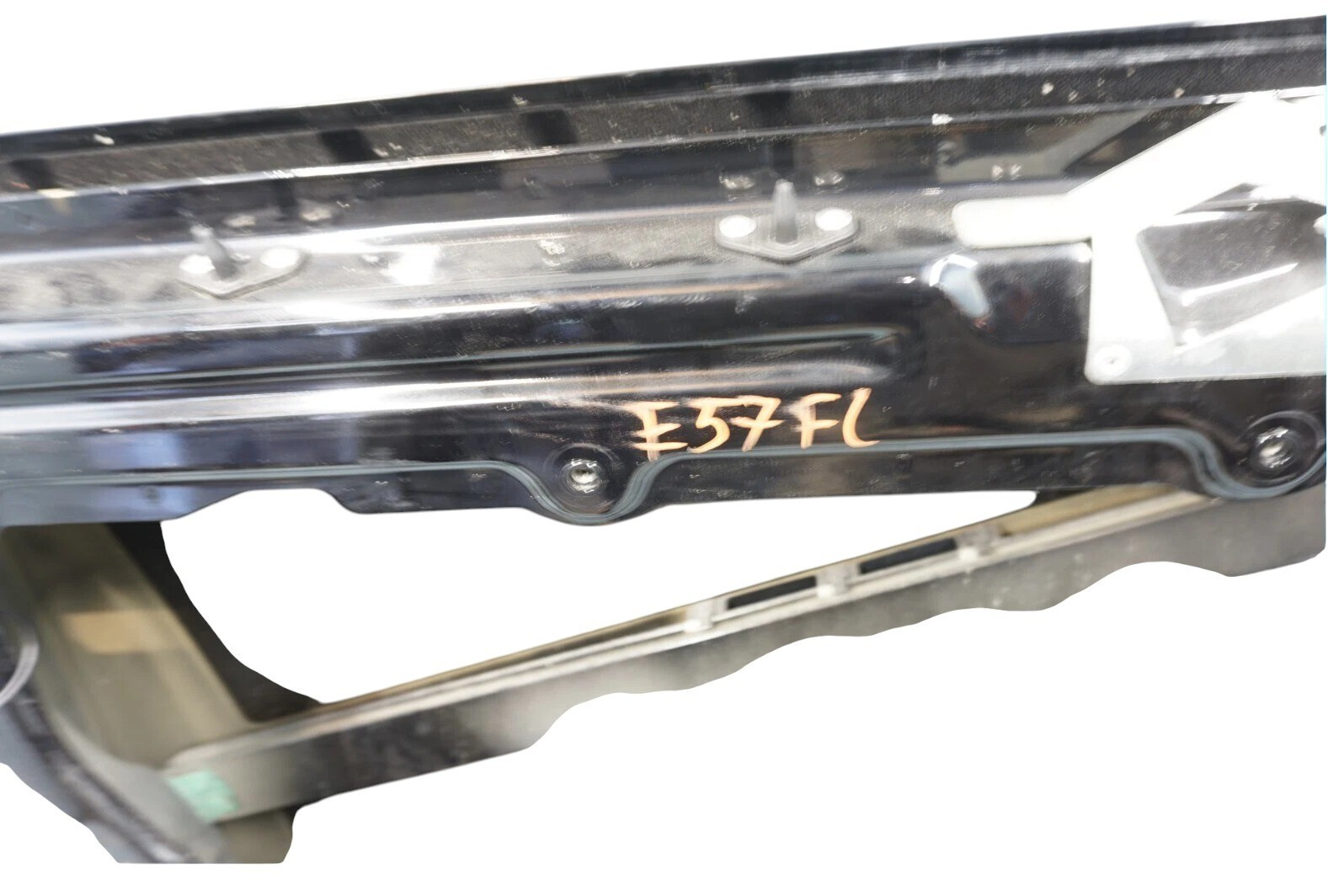 06-12 Bentley Continental Front Left Driver Side Door Shell Panel Black OEM