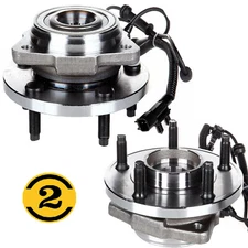 Set 2 Front Wheel Hub Bearing Assembly For 2007 - 10 Jeep Wrangler 513272 A13NJ