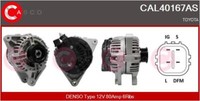 Casco Lichtmaschine Generator 80A 12V FüR Toyota Corolla Verso 1.8 1.6 1.4