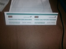 6 VUE Cinema Tickets - 22nd Sept 2026 (incl 6 half price popcorn) - CODES SENT