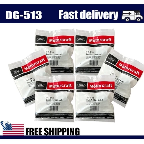 6PCS GENUINE Ignition Coil DG513 & 6PCS Spark Plug SP493 For Ford Escape 3.0L V6 - Picture 4 of 7