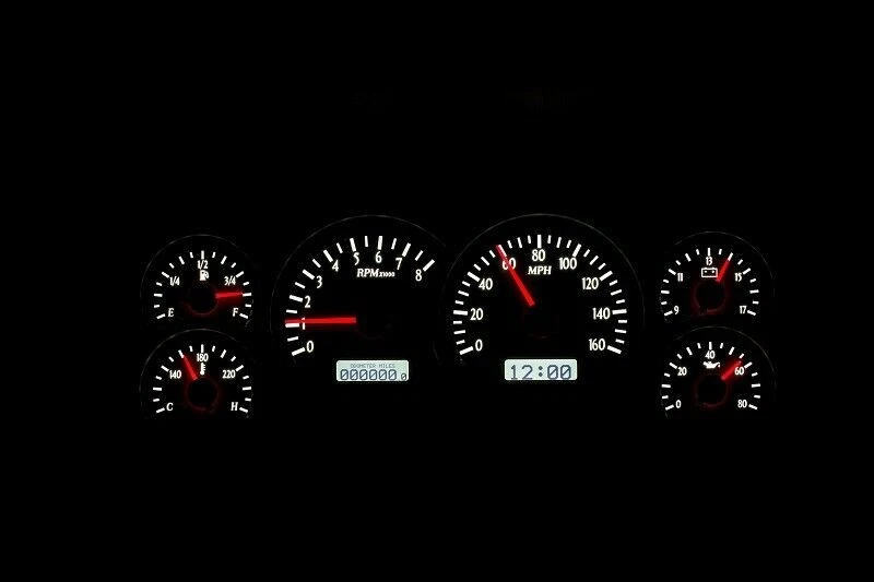 Kit de medidores analógicos Dakota Digital 88-94 Chevy GMC camioneta VHX-88C-PU-S-W Foto 3 de 4