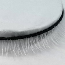 Dollmore OOAK Custom suppliers 5 mm long Doll eyelashes - 2019VK-5 White