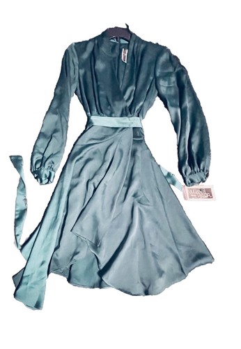 NWT JULiAN TAYLOR (New York) Dress (4) Emerald ($92) - Picture 4 of 5