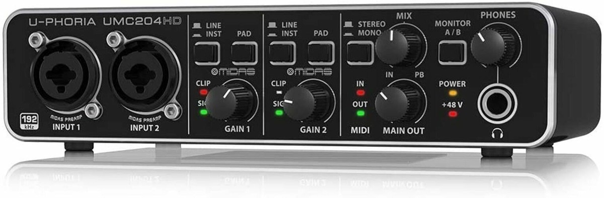 behringer UMC204HD オーディオインターフェース 中古 behringer UMC204HD オーディオインターフェース 中古 中古】U
