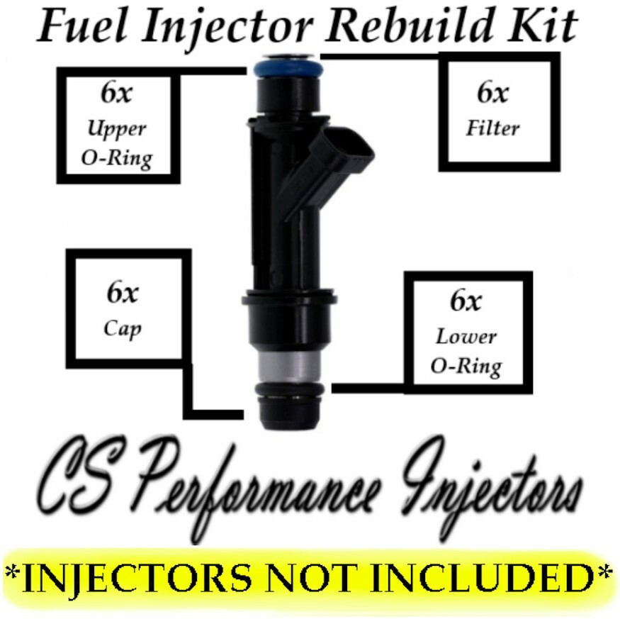 6X Fuel Injectors For Delphi Chevy Impala Buick Regal