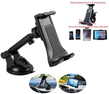 Dashboard Phone Tablet Pad Mount Holder Adjustable Windshield Strong Suction Cup