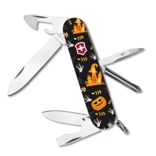 Victorinox swiss army Knife Tinker Haunted Pumpkin house Halloween LE of 50 2022