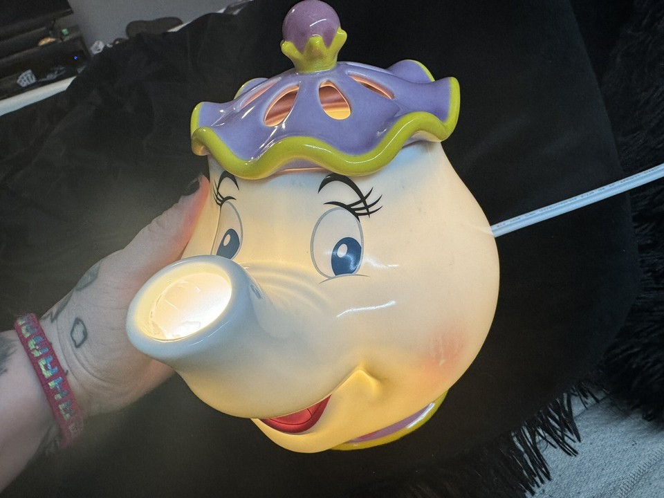 Scentsy Disney Beauty and the Beast Mrs. Potts Tea Pot Wax Warmer New