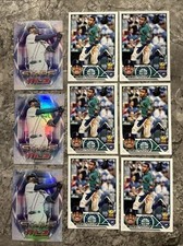 Topps Rookie Julio Rodriguez Base Fire And Flagship 🤘🏻